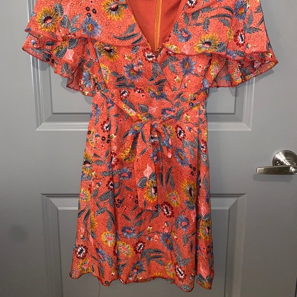 BOOHOO Ruffled Tea Dress - Picture 3 of 5